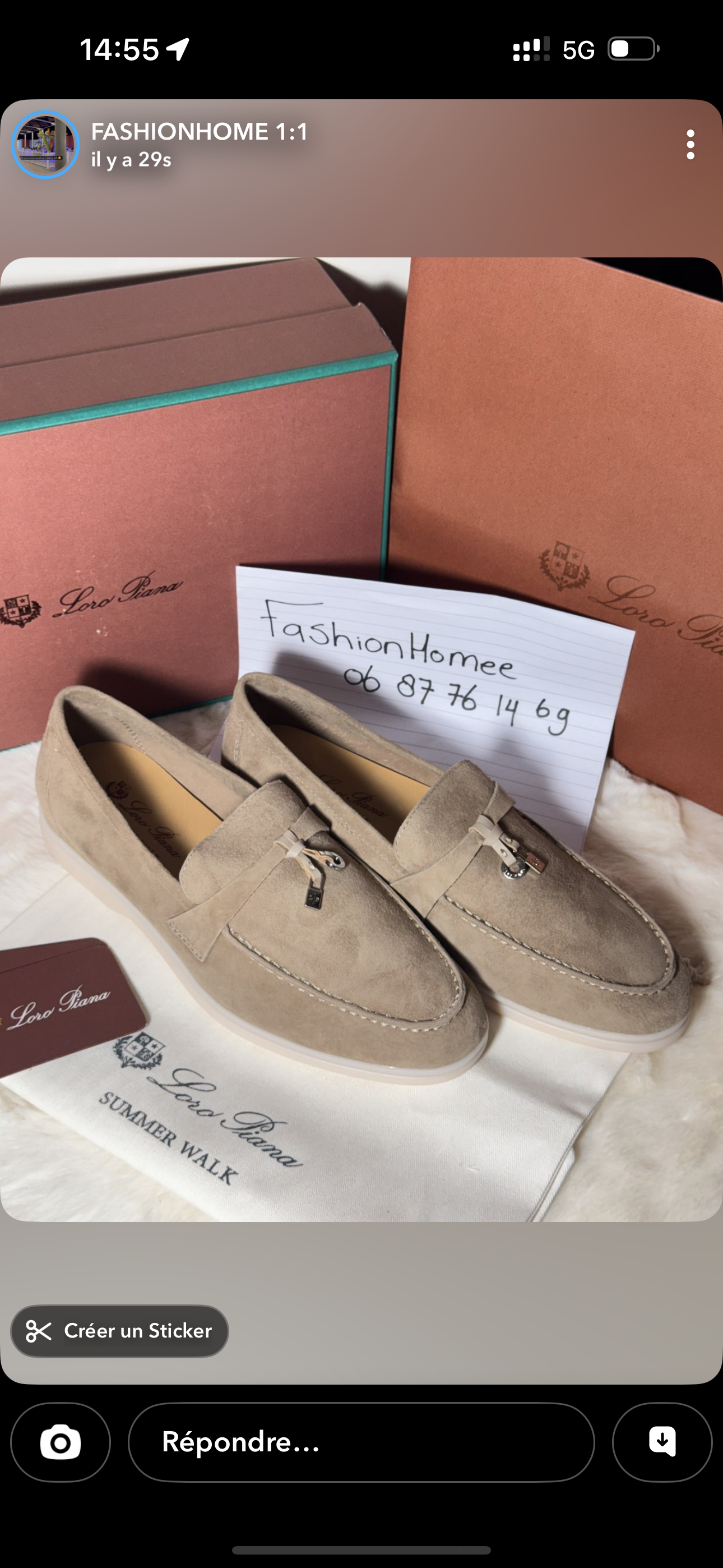 Chaussure muse libre